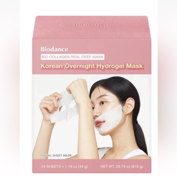 Biodance Korean skincare Overnight collagen Hydrogel Masks box of 24